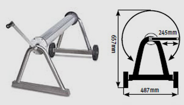 Sydney Pool Cover Crank Roller 2