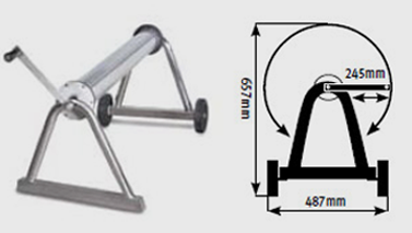 Sydney Pool Cover Crank Roller 3